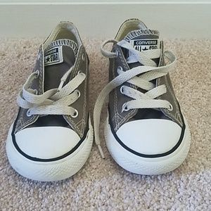 Boys Grey Converse